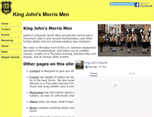 Tablet Screenshot of kingjohnsmorris.org